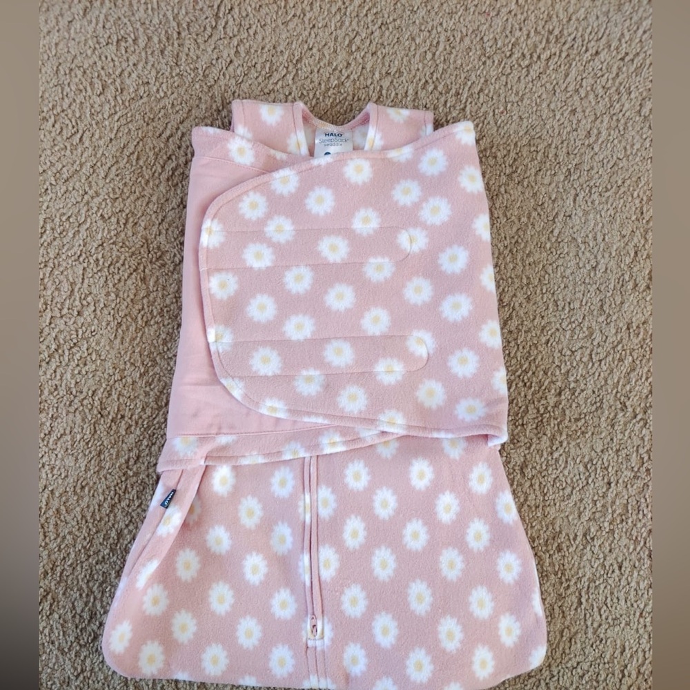 NWOT Halo Pink Daisy Kids Sleep Sack - Picture 4 of 5